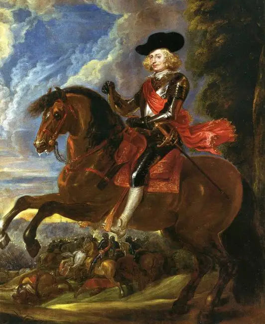 Hertugen Ferdinand til hest - Peter Paul Rubens