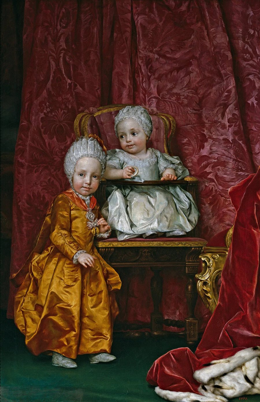 Hertug Ferdinand og hertuginne Marie Anne av Østerrike - Anton Raphael Mengs
