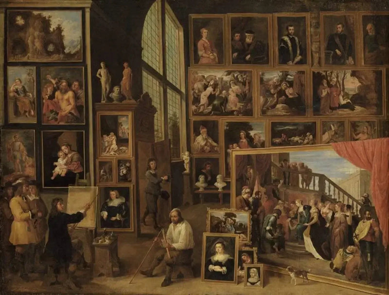 L'Archiduc Léopold-Guillaume i sitt galleri i Brussel (I) - David Teniers den Yngre

Source:
L'Archiduc Léopold-Guillaume dans sa galerie à Bruxelles (I) - David Teniers le Jeune