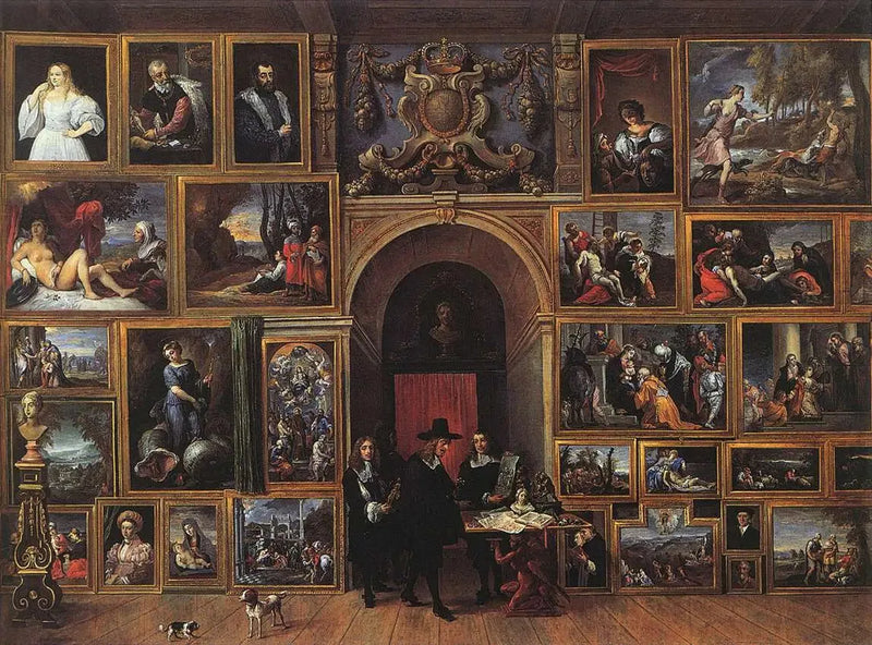 L'Archiduc Léopold-Guillaume i sitt galleri - David Teniers den Yngre

Source:
L'Archiduc Léopold-Guillaume dans sa galerie - David Teniers le Jeune