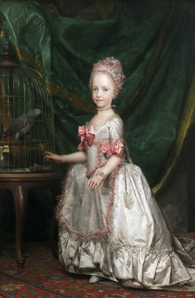 Archduchess Maria Theresa av Østerrike - Anton Raphael Mengs
