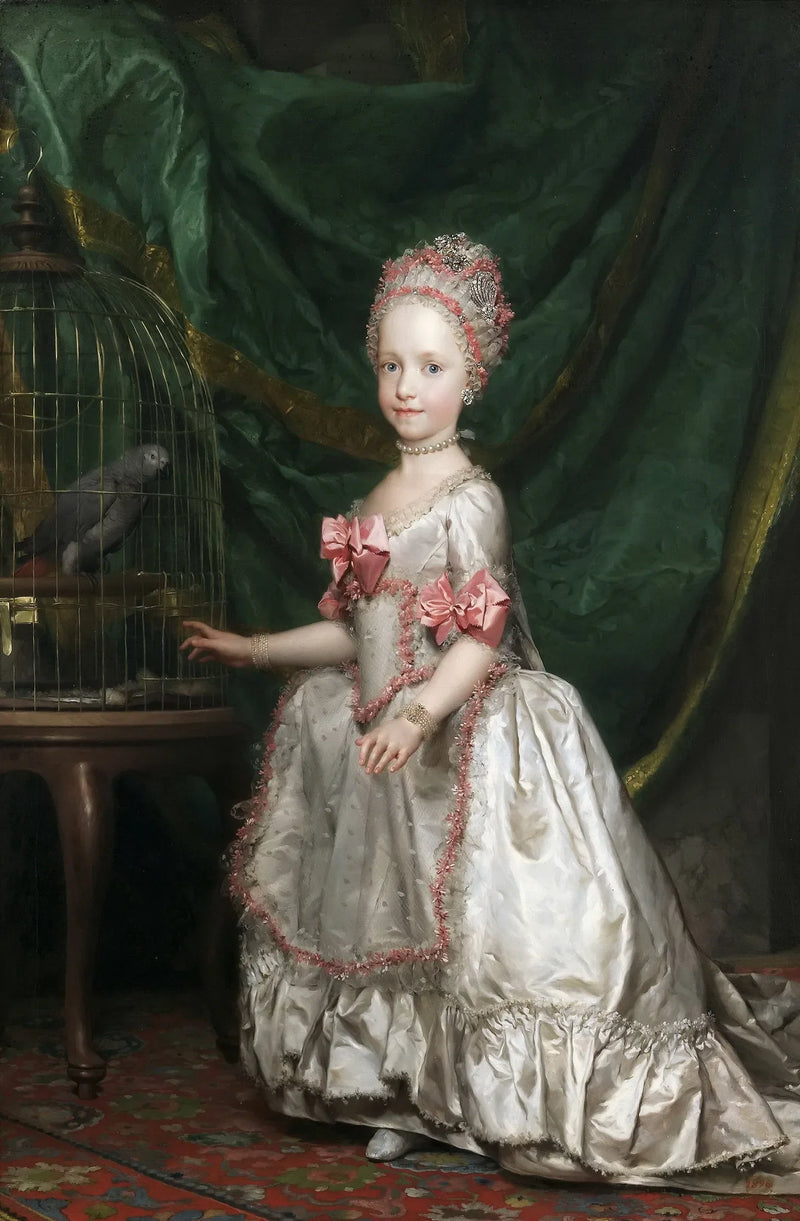 Archduchess Maria Theresa av Østerrike - Anton Raphael Mengs