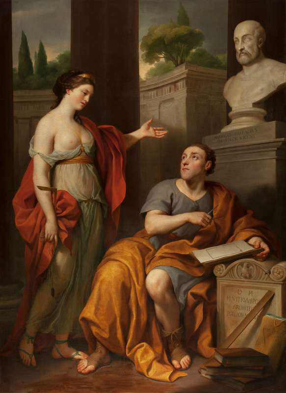 Arkitekten og museet hans. Portrett av James Caulfield, Lord Charlemont - Anton Raphael Mengs