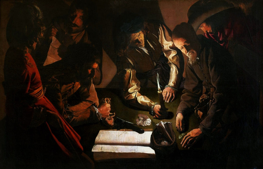 Den utbetalte pengesummen - Georges de La Tour