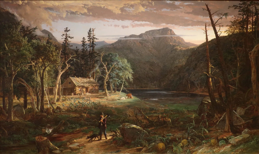 Det indre av Amerika - Jasper Francis Cropsey