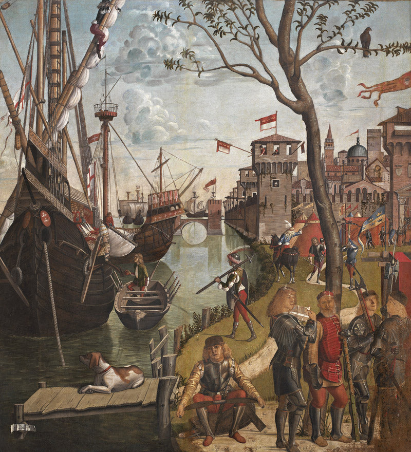 Pilgrimenes ankomst til Köln - Vittore Carpaccio