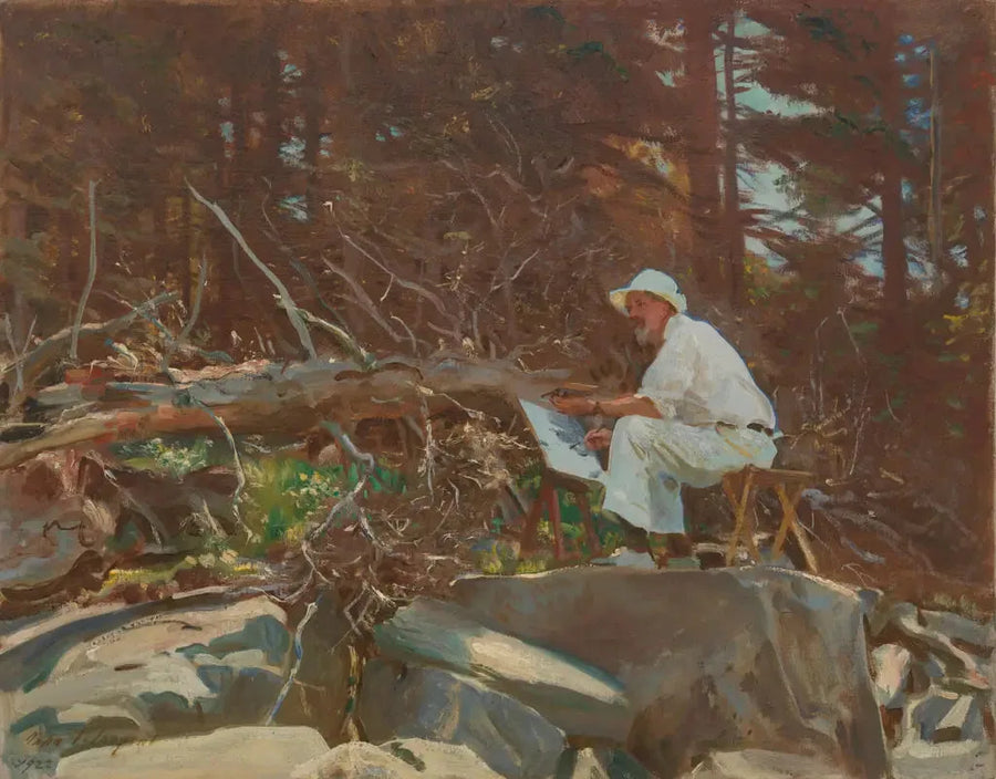 Kunstneren skisserer - John Singer Sargent