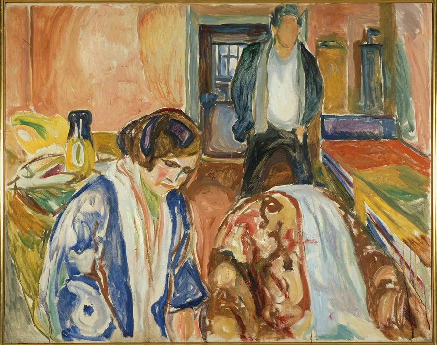 Kunstneren og hans modell - Edvard Munch