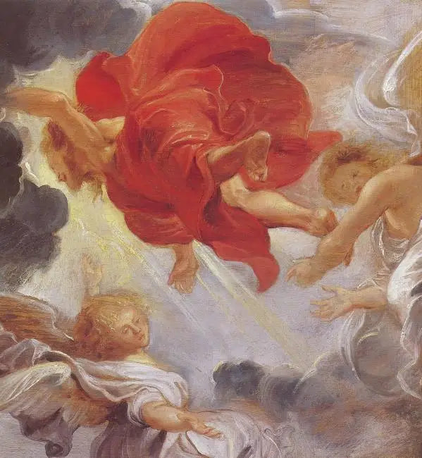 Kristi oppstigning (Luk 24, 50-53), 1620 - Peter Paul Rubens