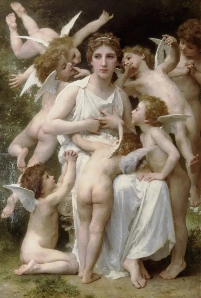 Angrepet - Bouguereau