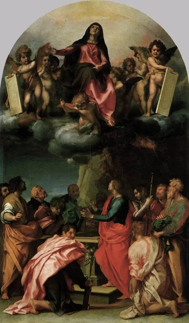 Jomfru Marias Antakelse - Andrea del Sarto