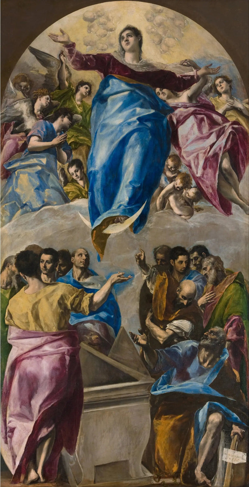 Jomfru Marias Antakelse - El Greco