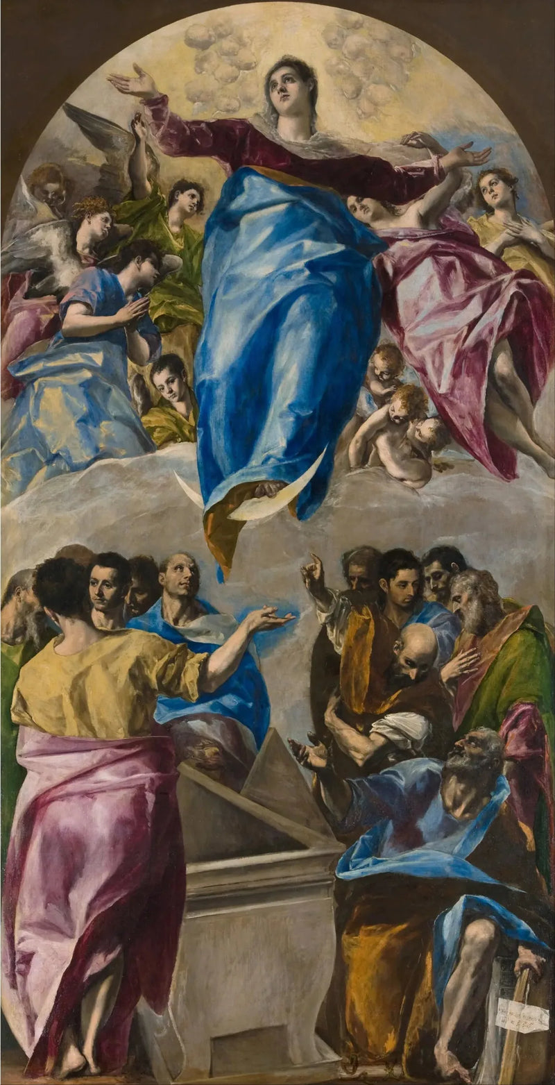 Jomfru Marias Antakelse - El Greco