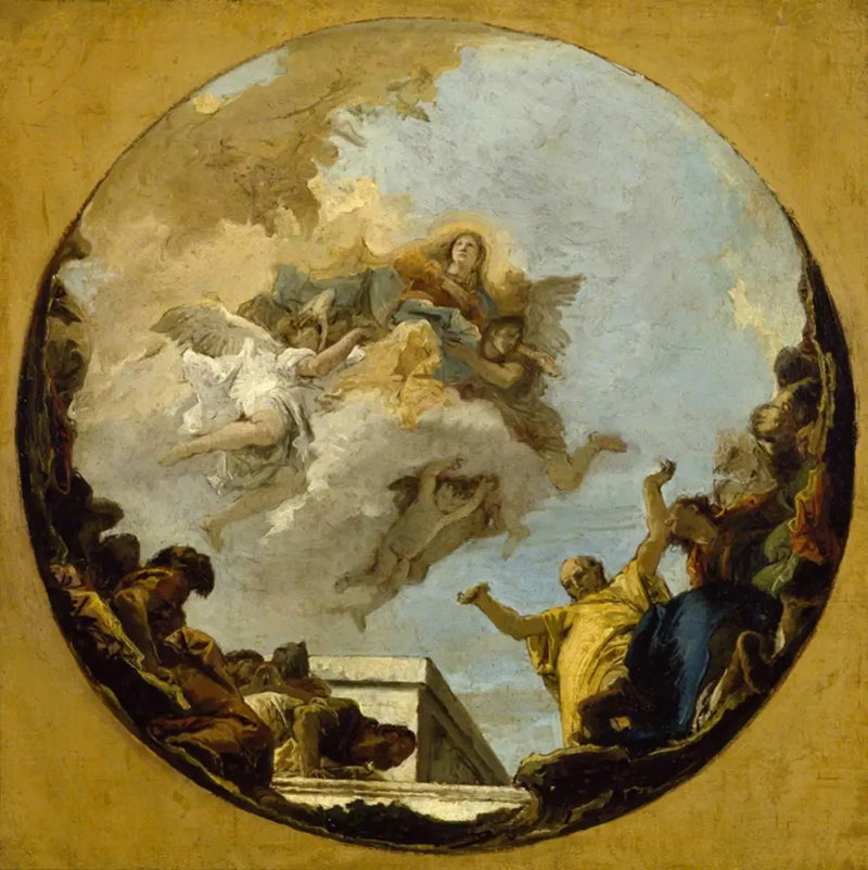 Jomfru Marias Antakelse - Giovanni Battista Tiepolo