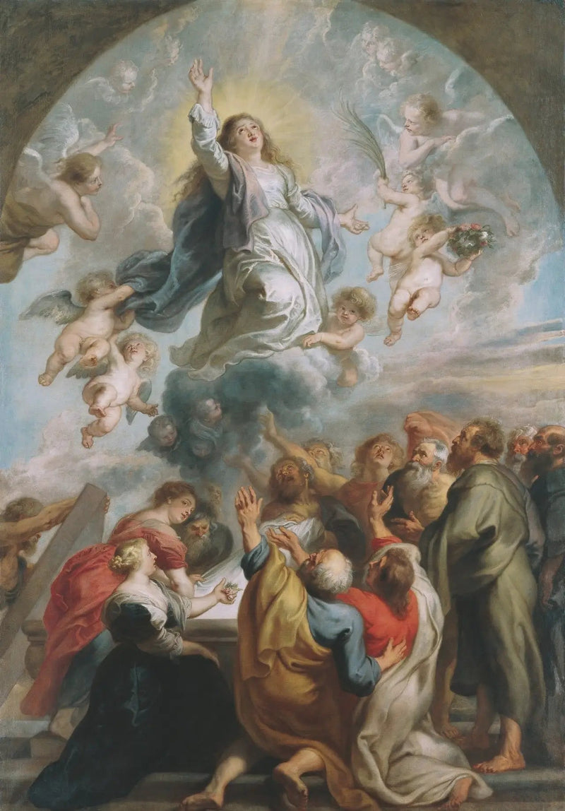 Jomfru Marias Antakelse - Peter Paul Rubens