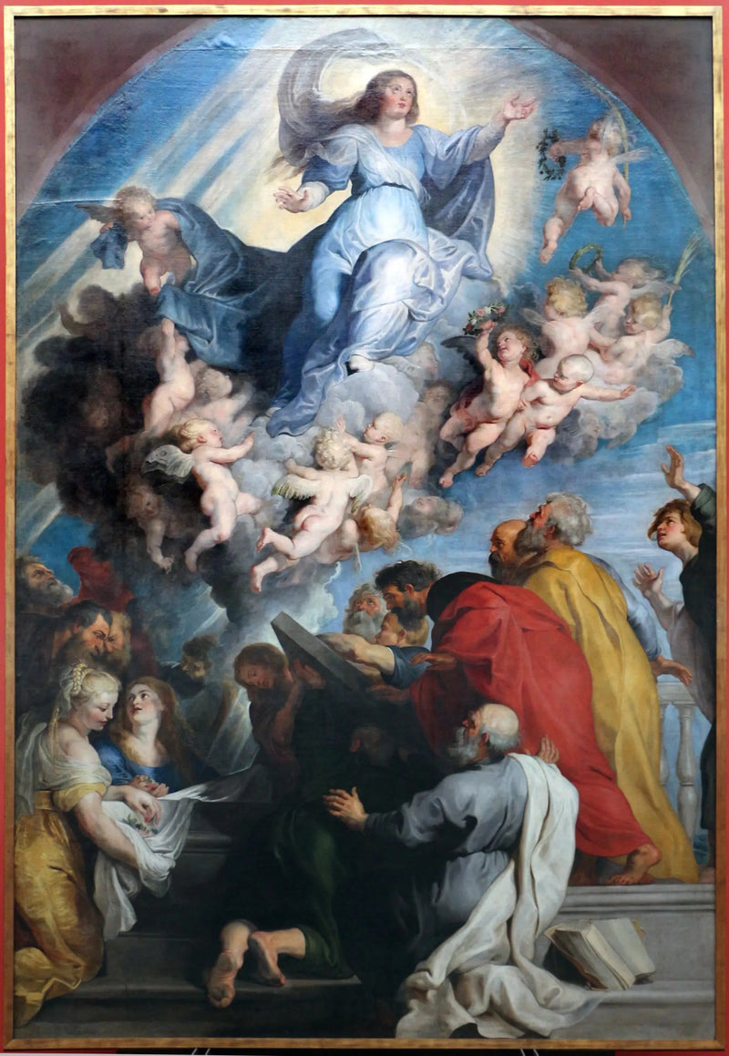 Jomfru Marias Antakelse - Peter Paul Rubens