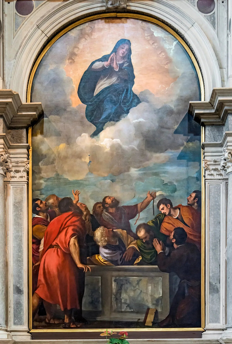 Jomfru Marias Antakelse - Titian