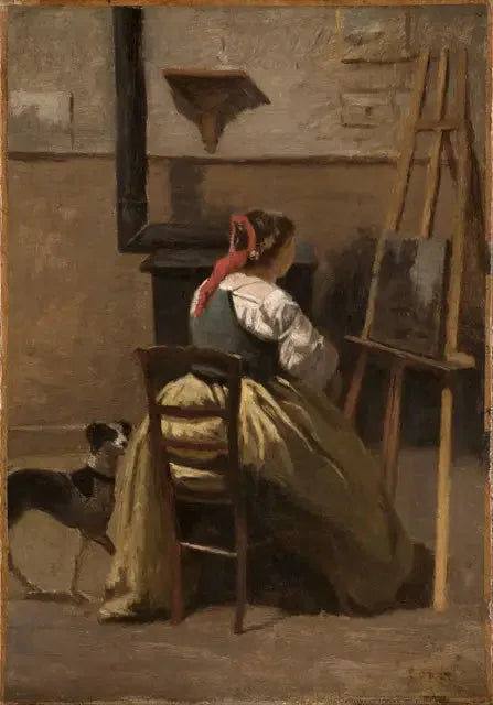 Corot-atelieret - Jean-Baptiste Camille Corot