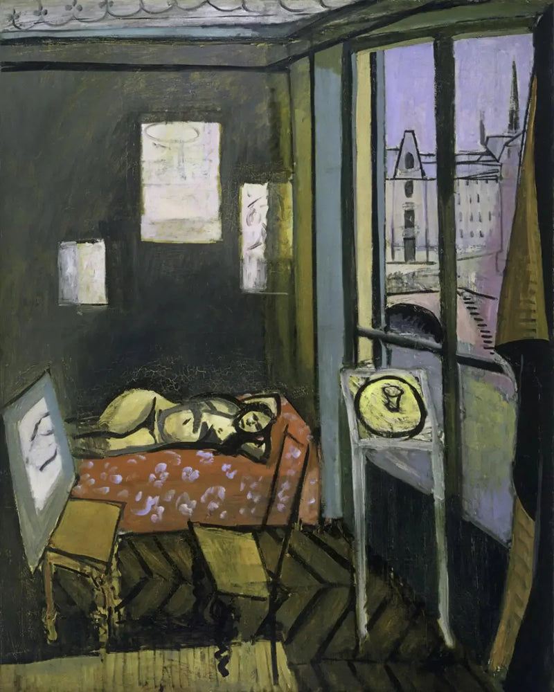 L'Atelier, kai Saint-Michel - Henri Matisse