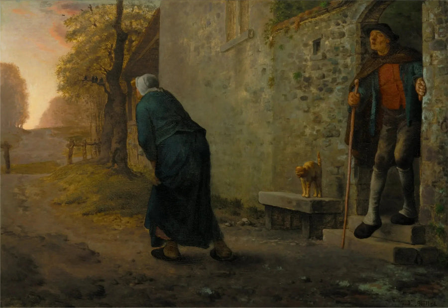 Ventetid - Jean-François Millet