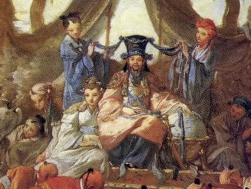 Keiserens publikum i Kina - François Boucher