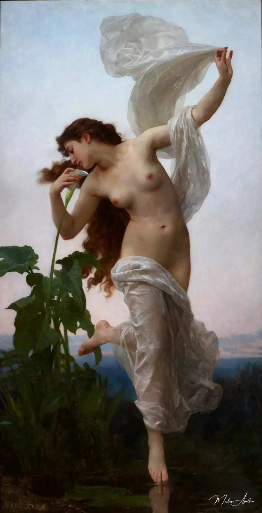 Morgengry - Bouguereau