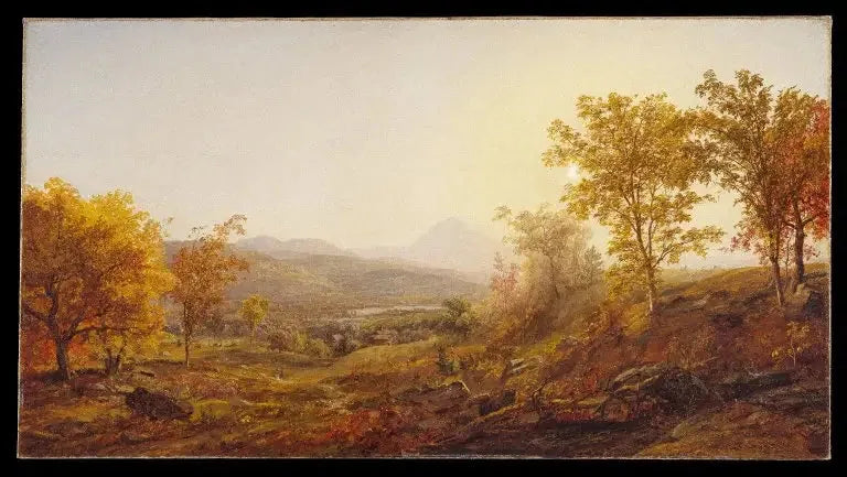 Høsten ved Chocorua-fjellet - Jasper Francis Cropsey