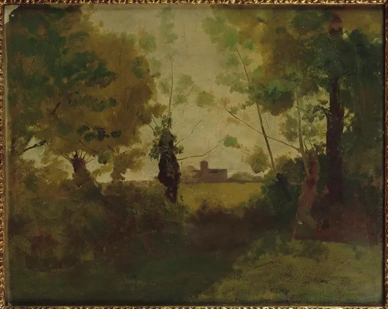 Høsten i Médoc - Odilon Redon
