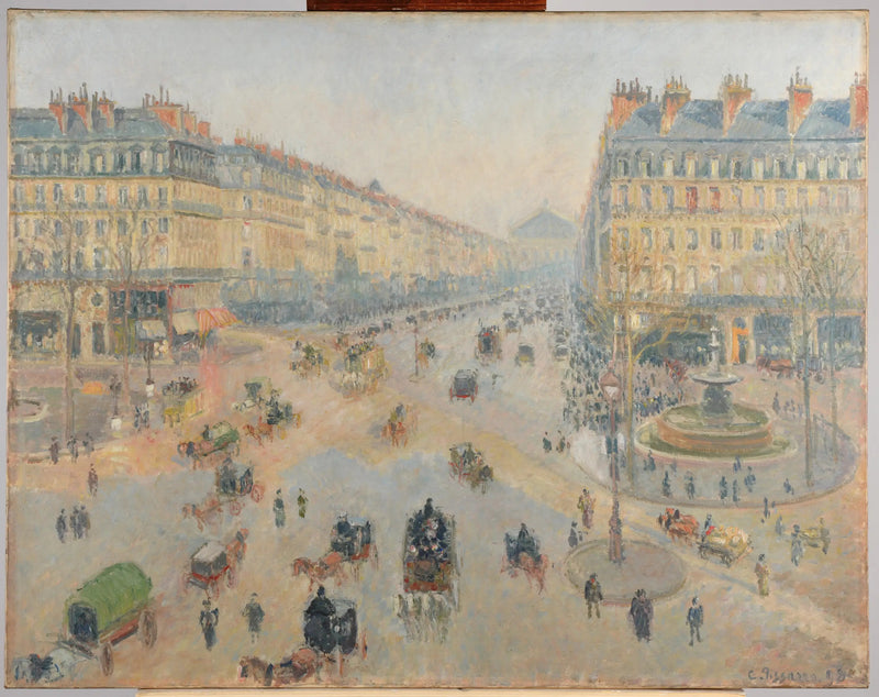 Operaavenyen - Camille Pissarro