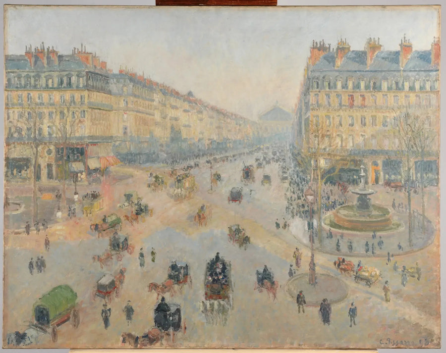 Operaavenyen - Camille Pissarro
