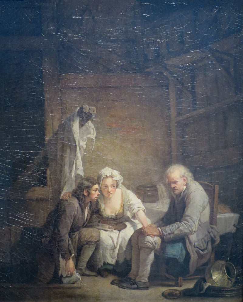 Den blinde som blir lurt - Jean-Baptiste Greuze