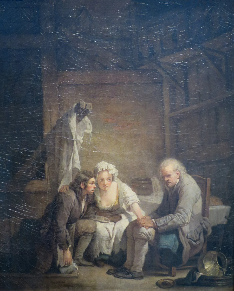 Den blinde som blir lurt - Jean-Baptiste Greuze