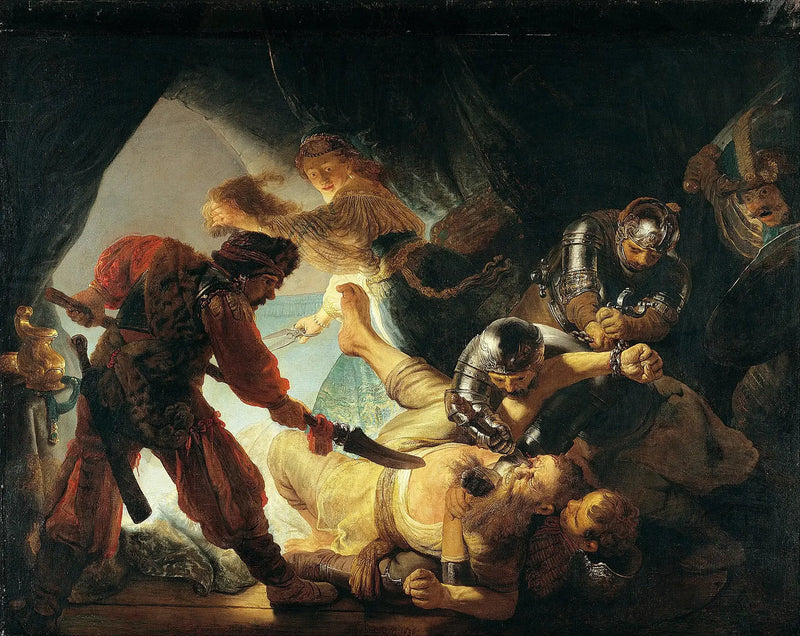 Samsons blindhet - Rembrandt