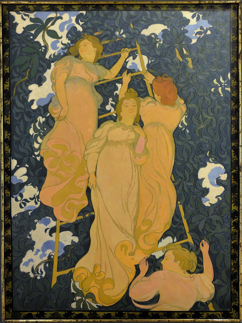 Trappen i løvverket - Maurice Denis