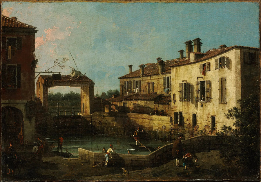 Dolo-slusen - Canaletto

Source:
L'Écluse à Dolo - Canaletto