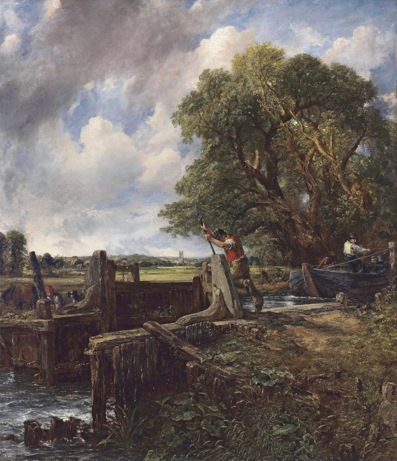 Slusen - John Constable