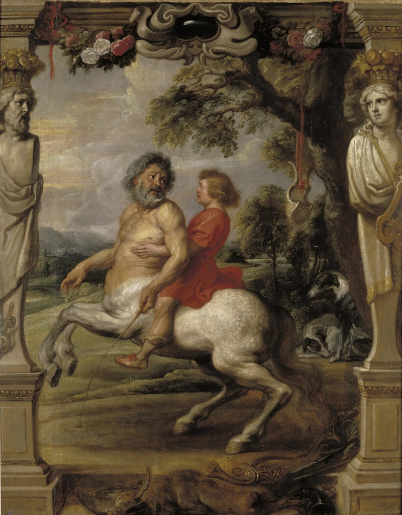 Achille's utdannelse - Peter Paul Rubens