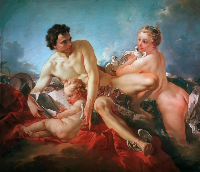 Kjærlighetsutdanning - François Boucher