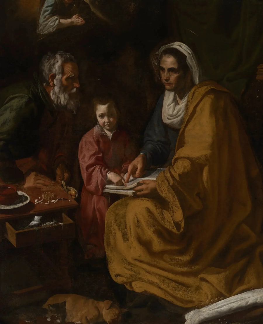 Jomfru Marias utdannelse - Diego Velázquez
