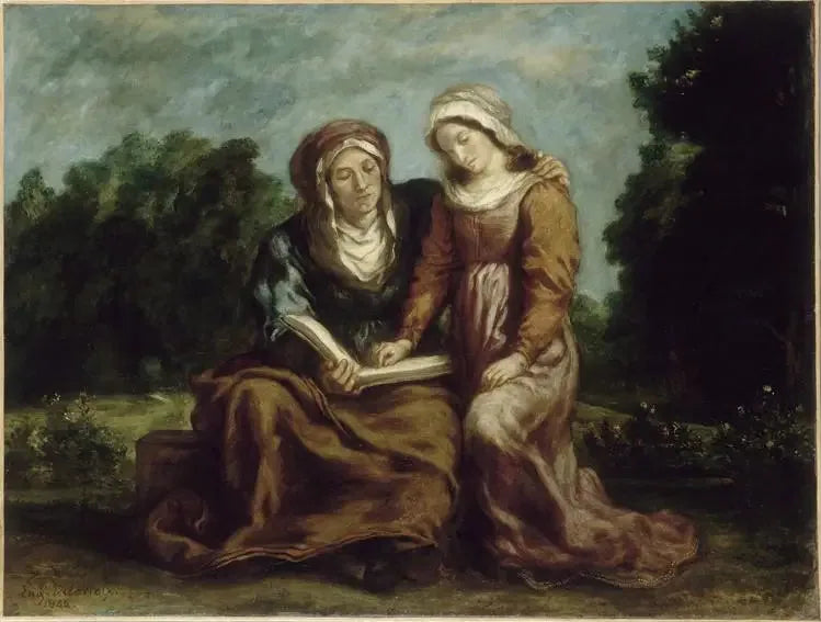 Jomfruens utdannelse - Eugène Delacroix