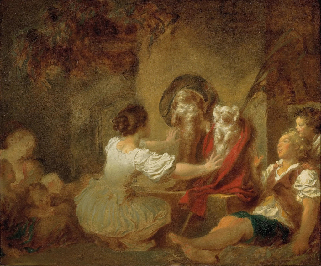 L'éducation fait tout - Jean-Honoré Fragonard image 1 reproduction réalisée par Alpha Reproduction
