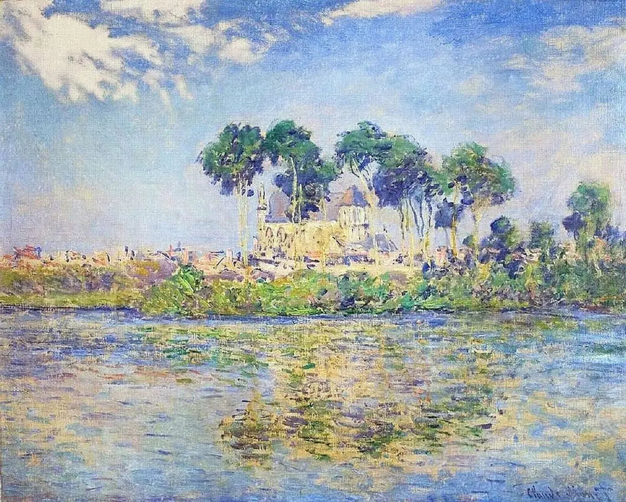 Vernon-kirken - Claude Monet