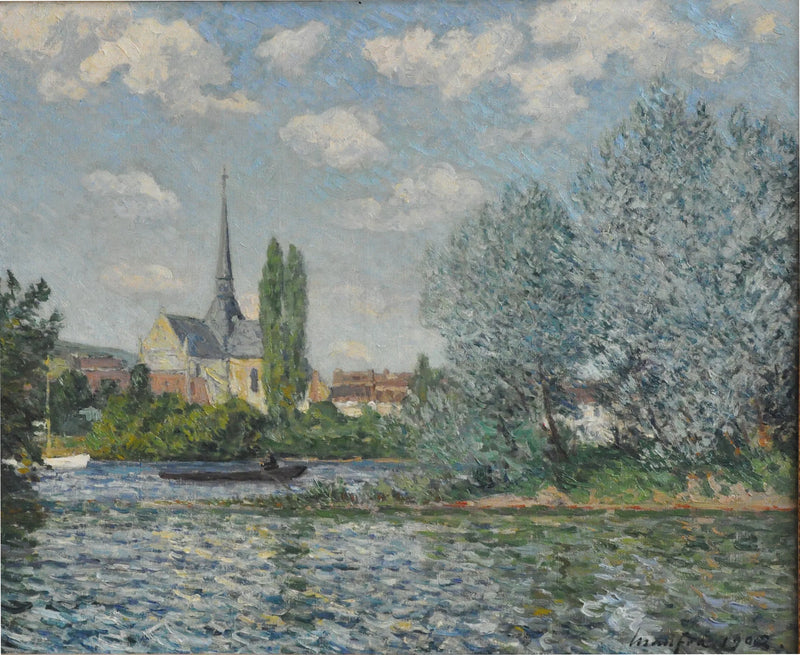 Den lille-Andrelys-kirken - Maxime Maufra