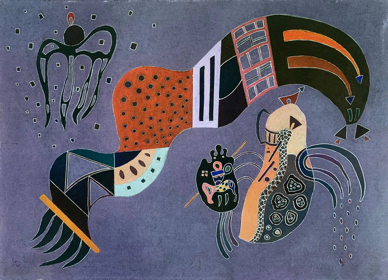 Den tempererte elgen - Vassily Kandinsky