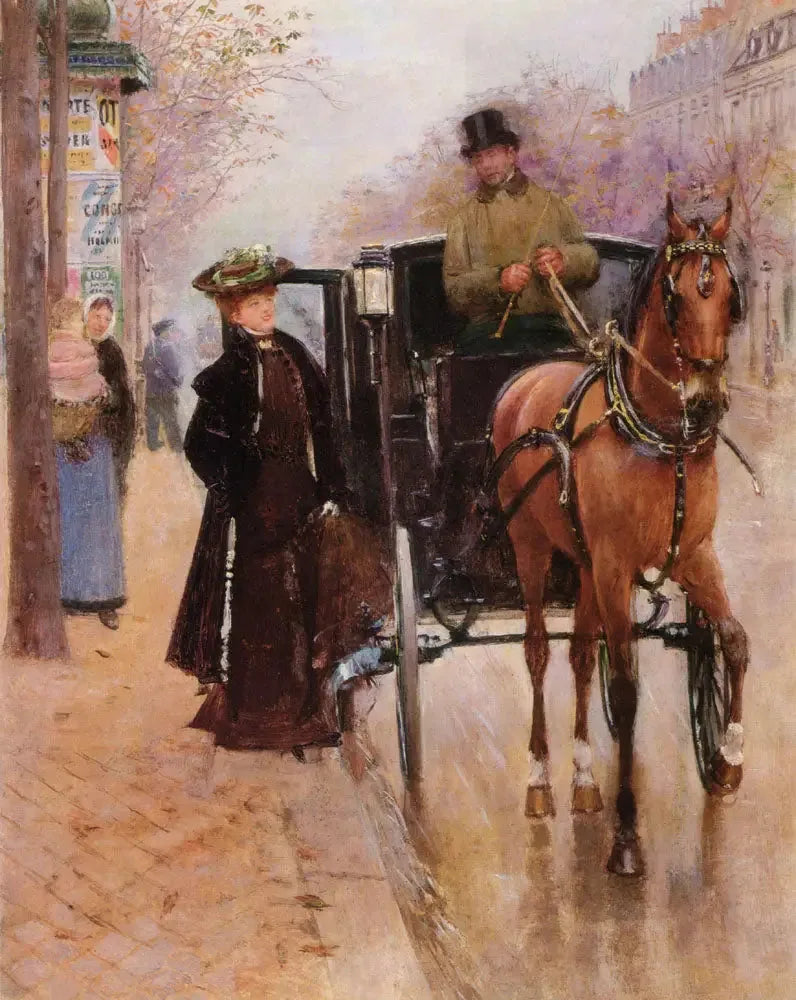 Den elegante med drosje - Jean Béroud

Source:
L'Élégante au fiacre - Jean Béraud