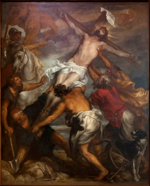 Korsfestelsen - Antoine van Dyck

Source:
L'élévation de la croix - Antoine van Dyck