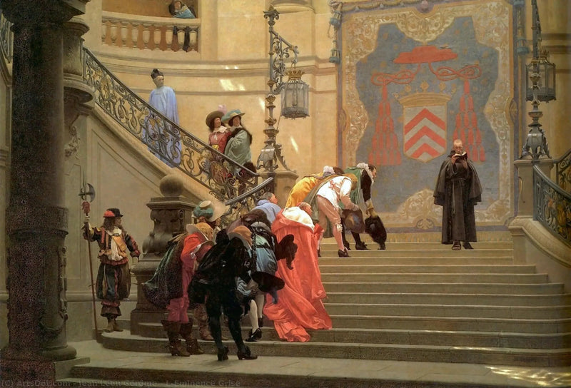 Den grå eminense - Jean-Léon Gérôme