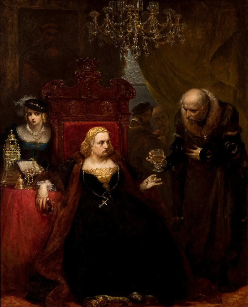 Dronning Bona's forgiftning - Jan Matejko

Source:
L'Empoisonnement de la reine Bona - Jan Matejko