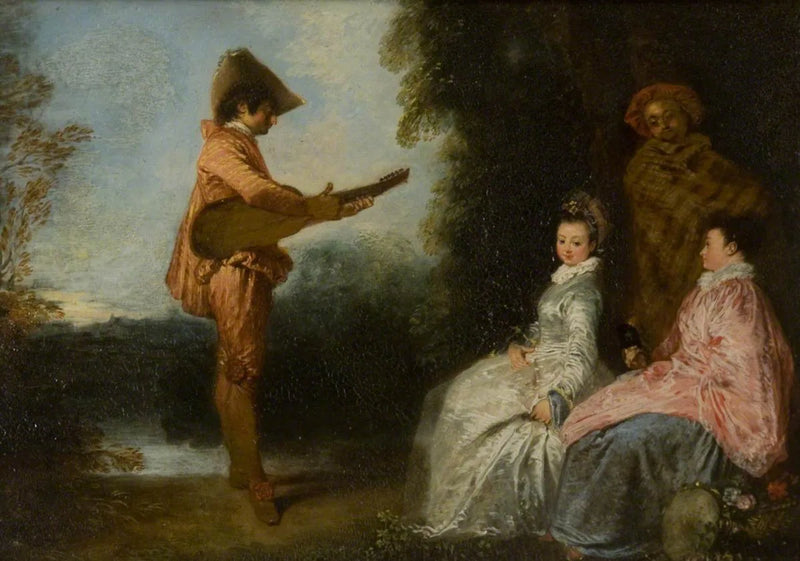  Den fortryllende - Antoine Watteau