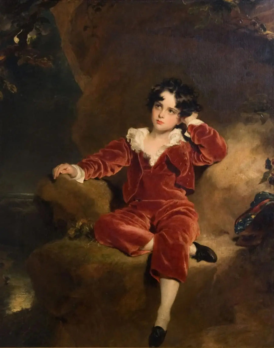 Det røde barnet - Thomas Lawrence